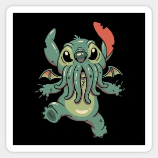 Alien Cthulhu Sticker